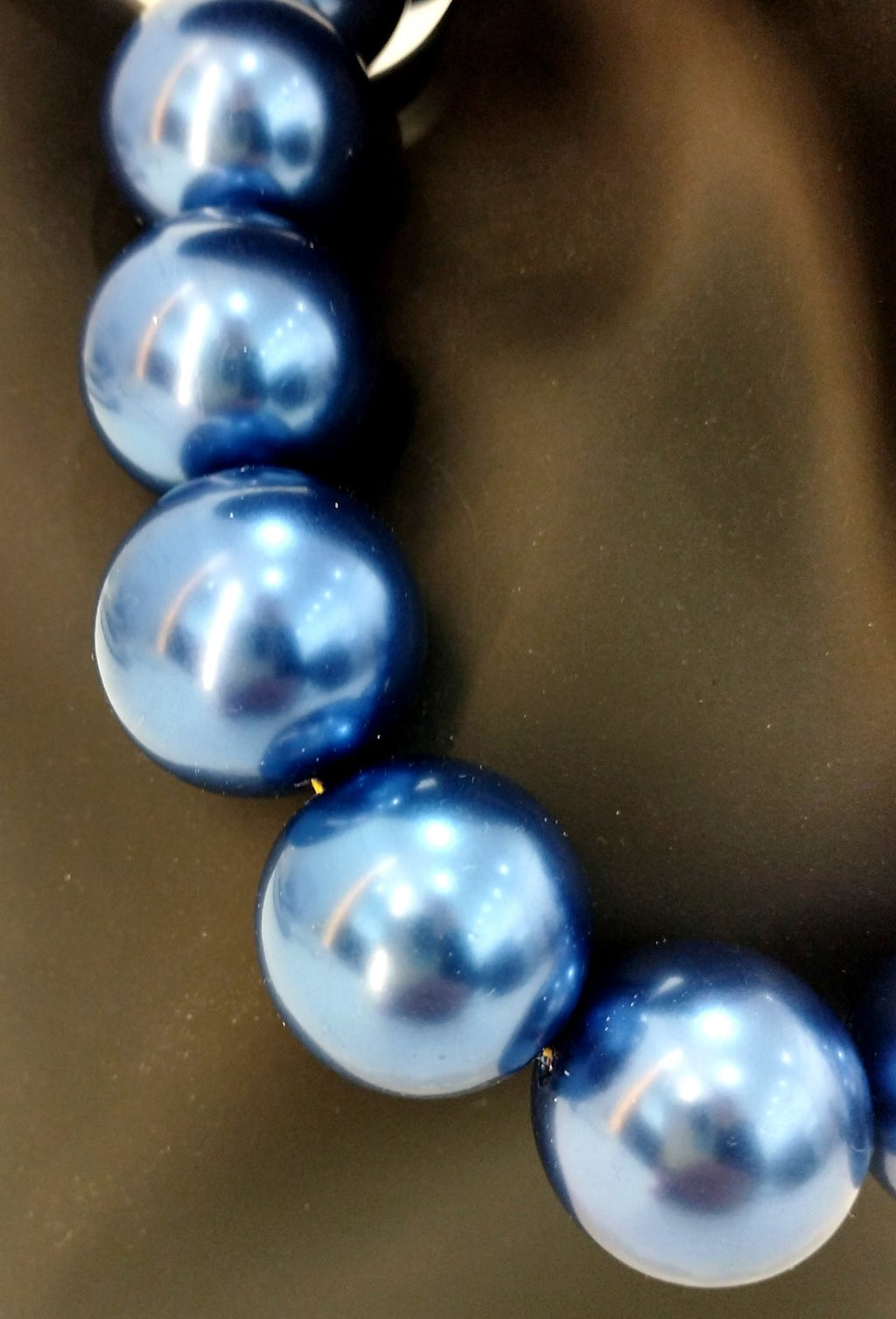 Κολιέ με μπλε πέρλες|Blue Pearl Necklace