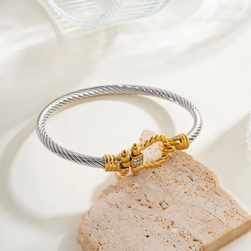 Γυναικείο Βραχιόλι Δίχρωμο