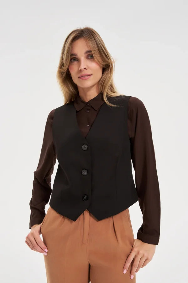 Γιλέκο Γυναικείο Κλασικό Minimal Black | Women's Vest Classic Minimal Black