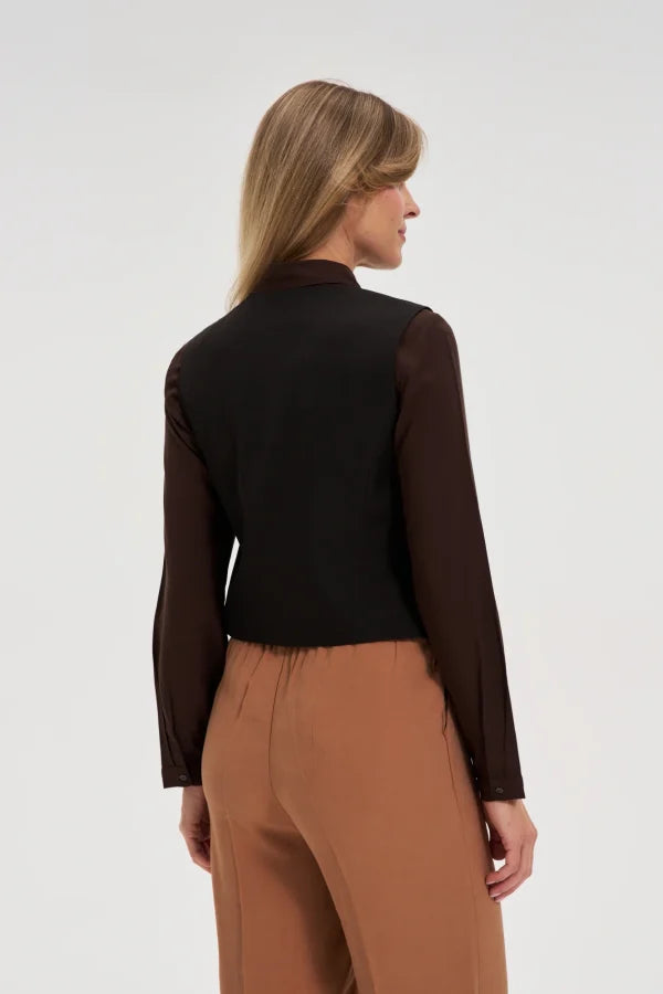 Γιλέκο Γυναικείο Κλασικό Minimal Black | Women's Vest Classic Minimal Black