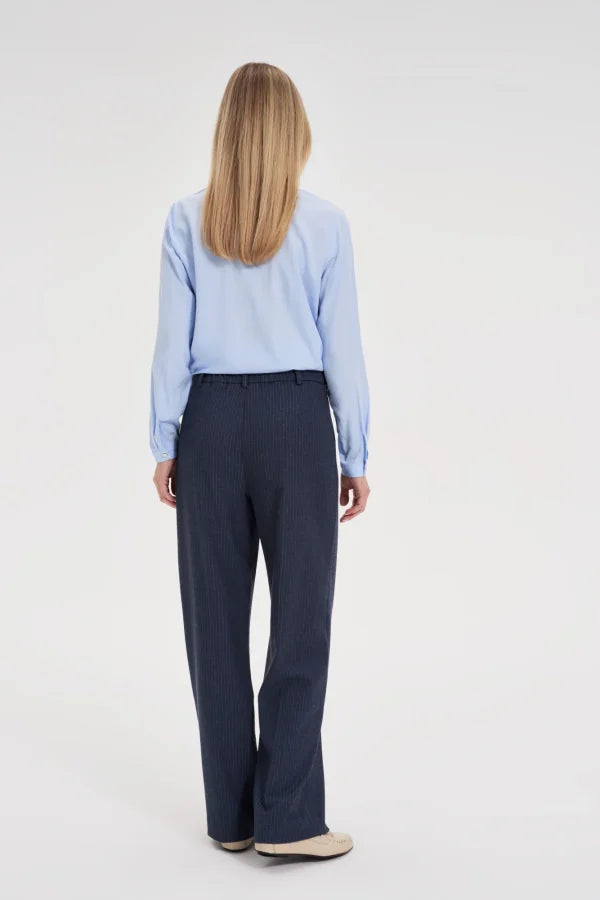 Παντελόνι Γυναικείο Κλασικό Κομψό Navy | Women's Classic Elegant Pants Navy