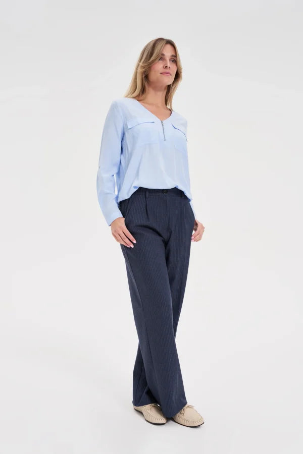 Παντελόνι Γυναικείο Κλασικό Κομψό Navy | Women's Classic Elegant Pants Navy