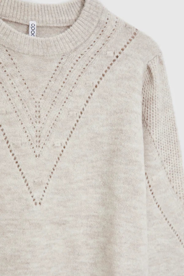 Πουλόβερ Γυναικείο Μπεζ Mel | Women's Beige Mel Sweater