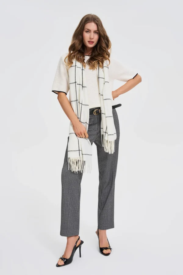 Πασμίνα OFF WHITE-MOODO