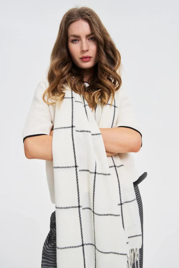 Πασμίνα OFF WHITE-MOODO