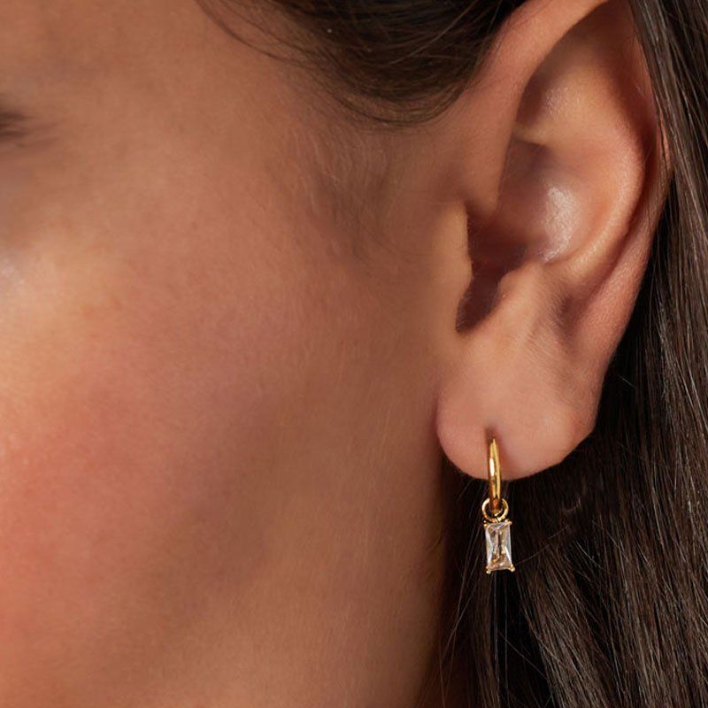 Γυναικεία Ατσάλινα Σκουλαρίκια Κρεμαστά  |Women’s Steel Dangle Earrings