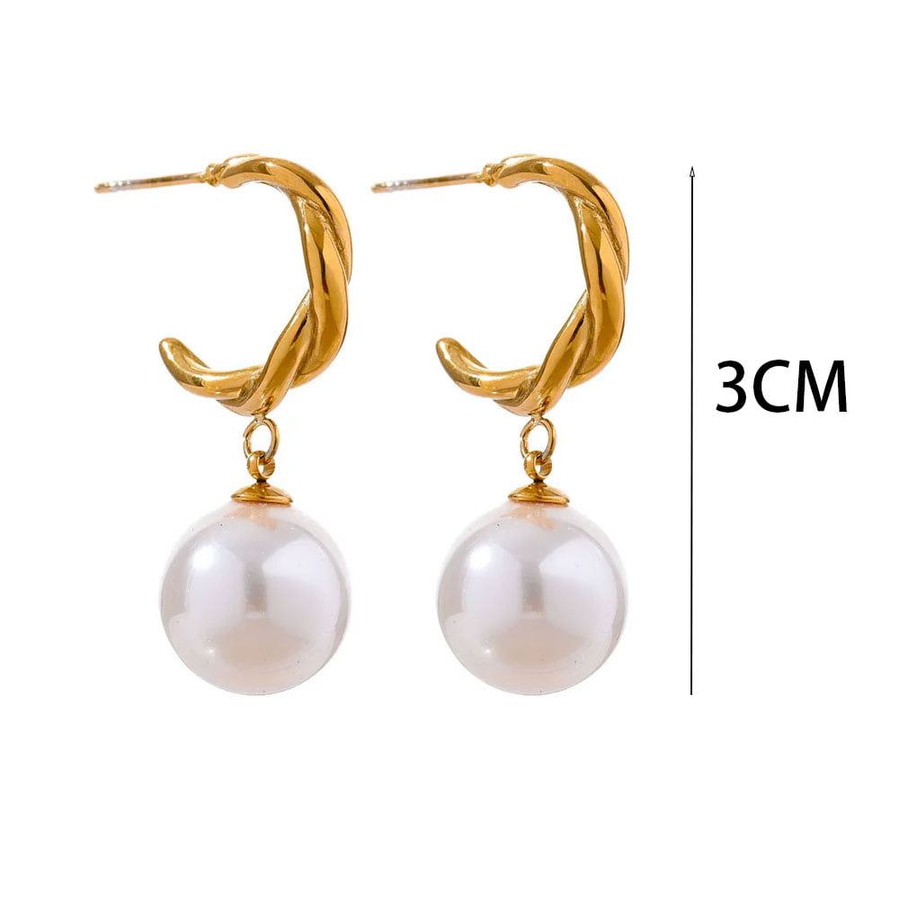 Γυναικεία Ατσάλινα Σκουλαρίκια Κρεμαστά – Women’s Steel Earrings