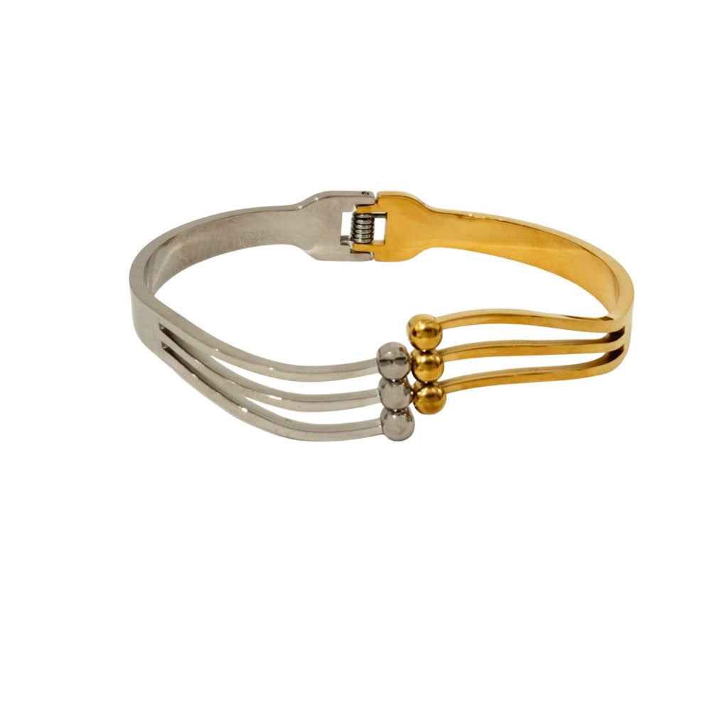 Γυναικεία Ατσάλινη Χειροπέδα Δίχρωμη – Women’s Steel Handcuffs Two-Tone