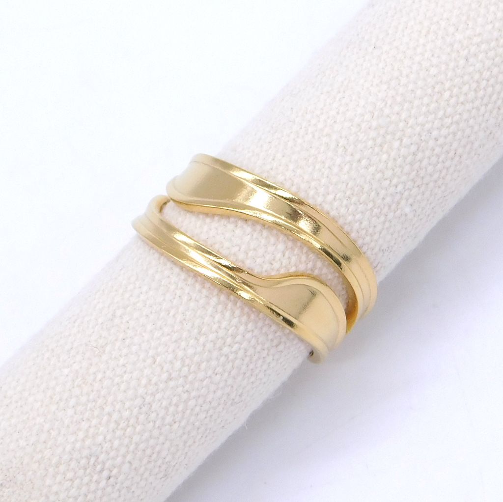 Ατσάλινο δαχτυλίδι melted