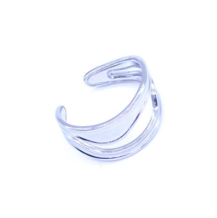 Ατσάλινο δαχτυλίδι melted