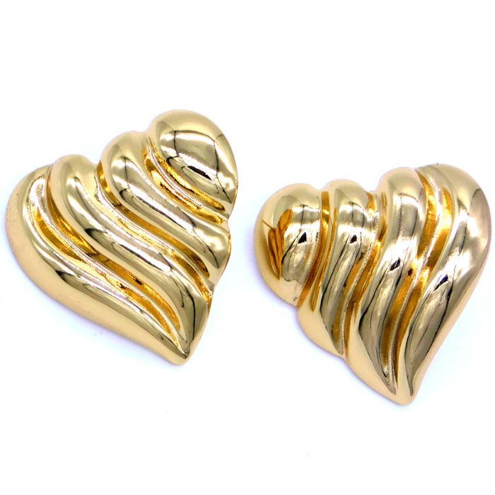 Ατσάλινα σκουλαρίκια Heart | Heart Shape Steel Earrings
