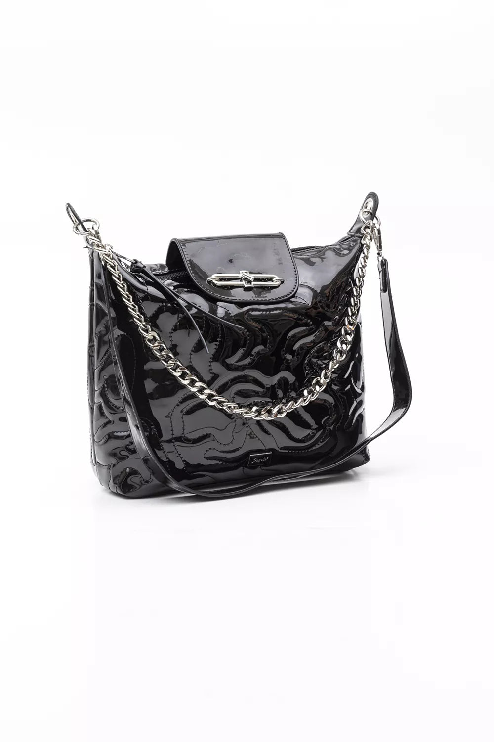 Πολυμορφική τσάντα μεσαίου μεγέθους με κυματοειδή γαζιά Fragola