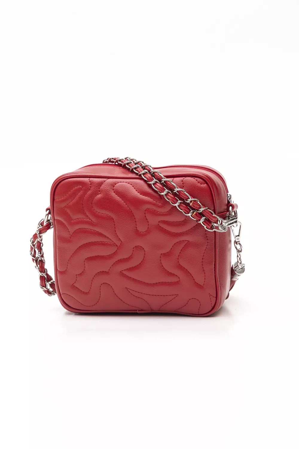 Τετράγωνη τσάντα με αλυσίδα και κυματοειδή γαζιά Fragola