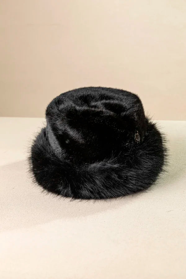 Γυναικείο καπέλο από ακρυλική γούνα-FRAGOLA
