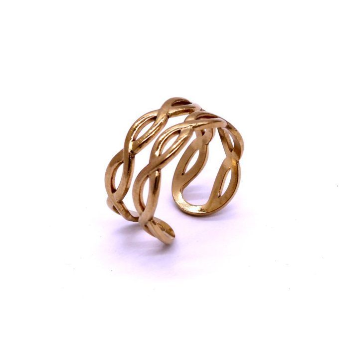 Ατσάλινο Δαχτυλίδι με Αυξομείωση Μεγέθους | Adjustable steel ring