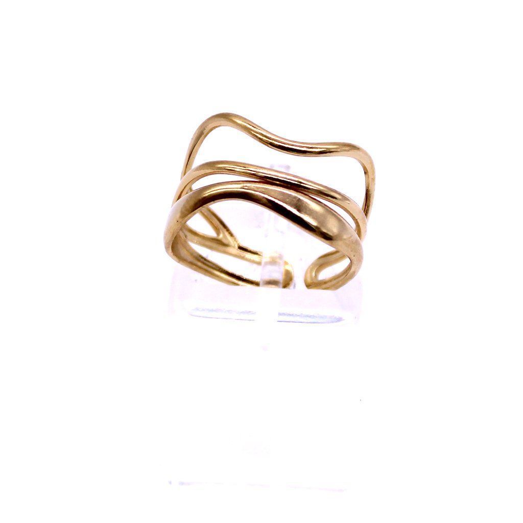 Ατσάλινο Δαχτυλίδι με Αυξομείωση Μεγέθους | Steel ring with adjustable size