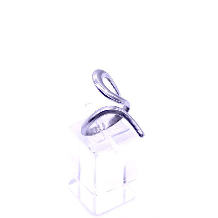 Ατσάλινο Δαχτυλίδι με Αυξομείωση Μεγέθους | Steel ring with adjustable size