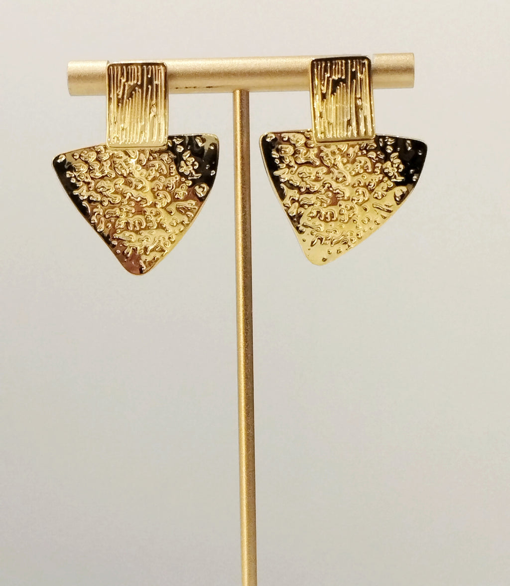 Σφυρήλατα Ατσάλινα Σκουλαρίκια | Hummered Stainless Steel Earrings