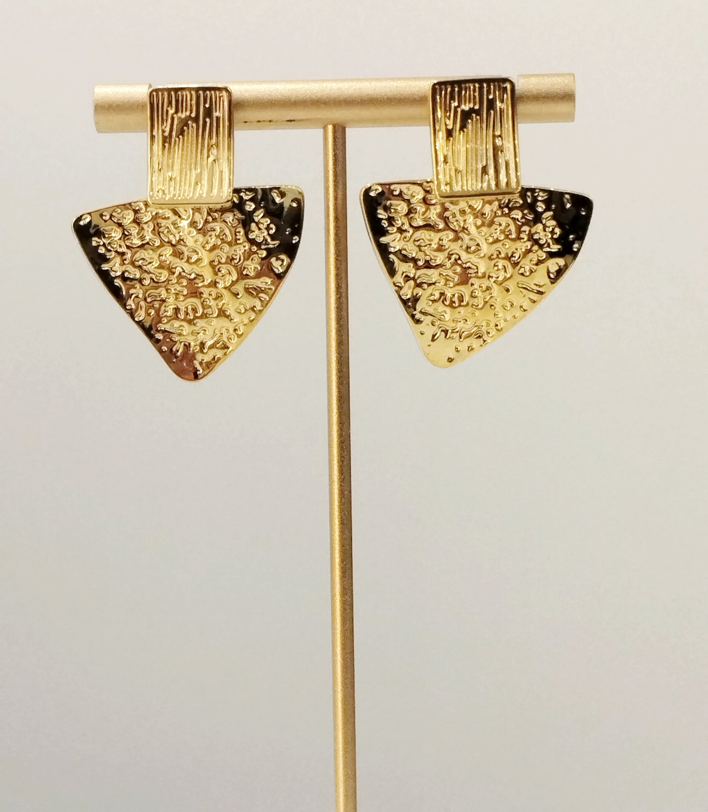 Σφυρήλατα Ατσάλινα Σκουλαρίκια | Hummered Stainless Steel Earrings