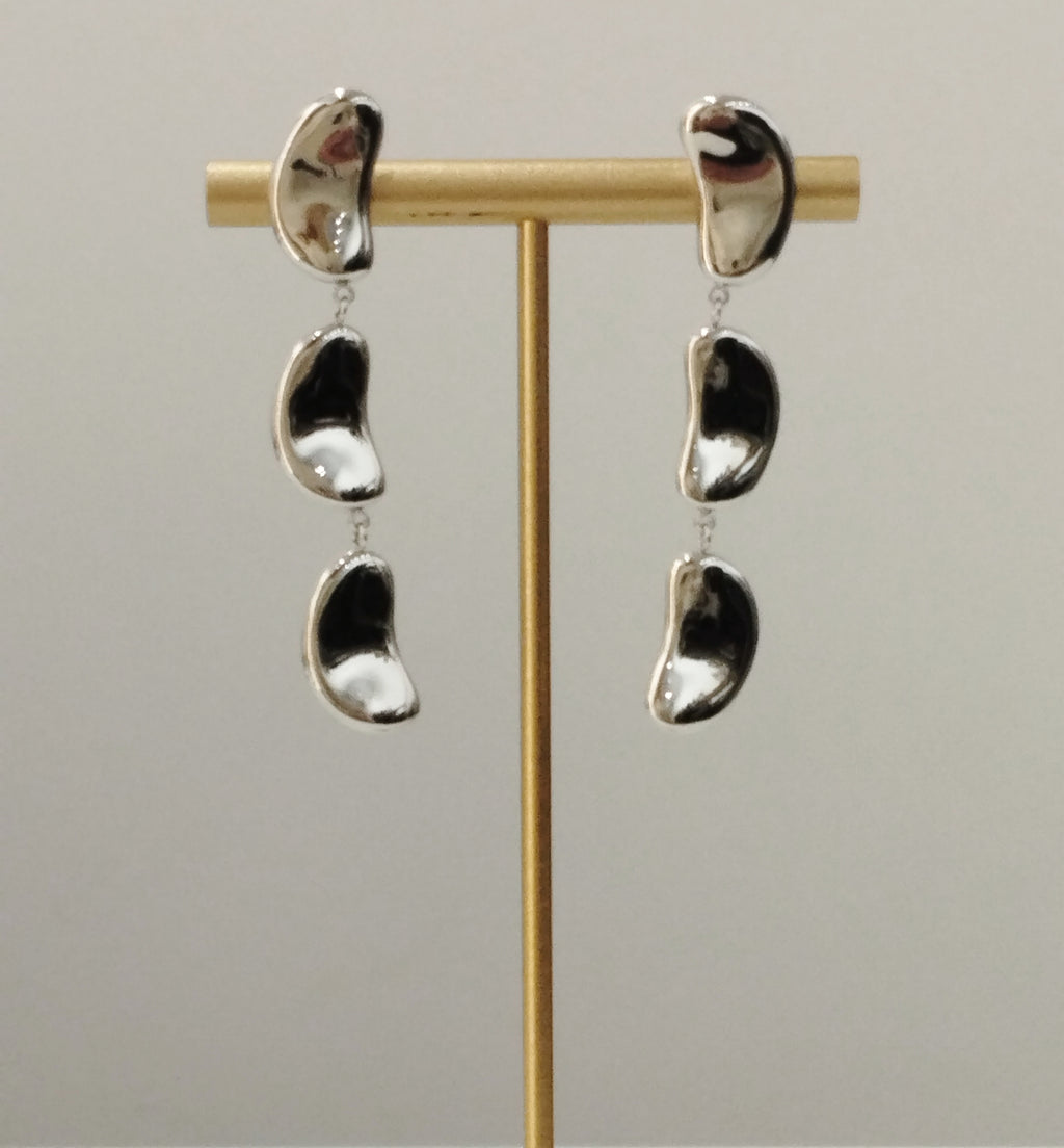 Γυναικεία Ατσάλινα Κρεμαστά Σκουλαρίκια | Women's Steel Dangling Earrings