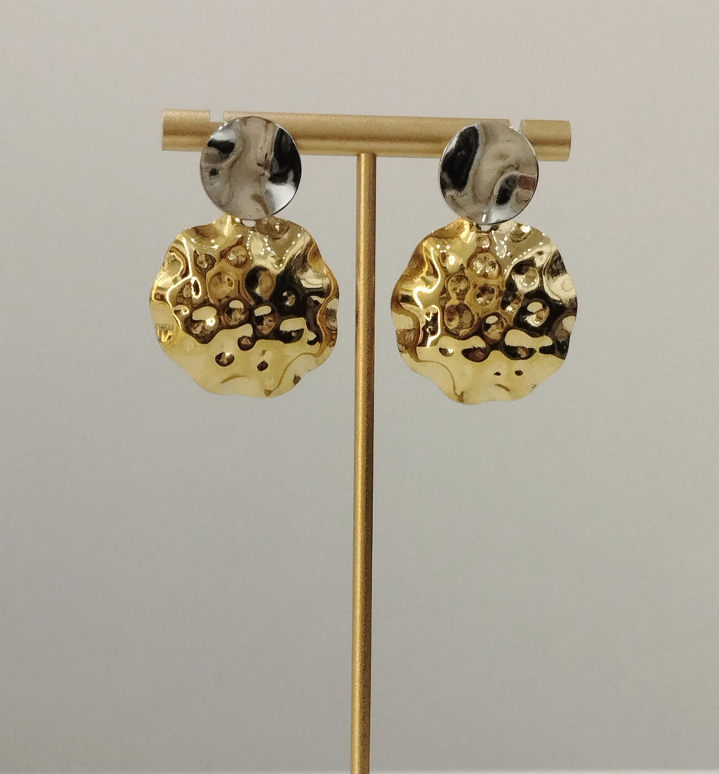 Γυναικεία Ατσάλινα  Κρεμαστά Σκουλαρίκια | Women's Steel Dangle Earrings