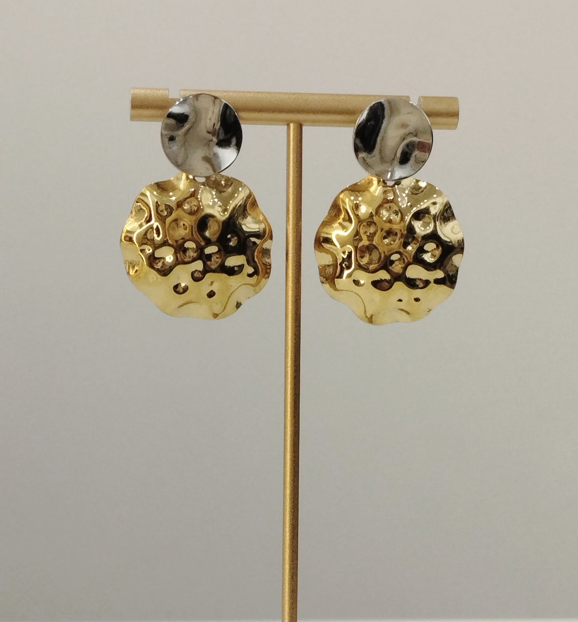 Γυναικεία Ατσάλινα  Κρεμαστά Σκουλαρίκια | Women's Steel Dangle Earrings