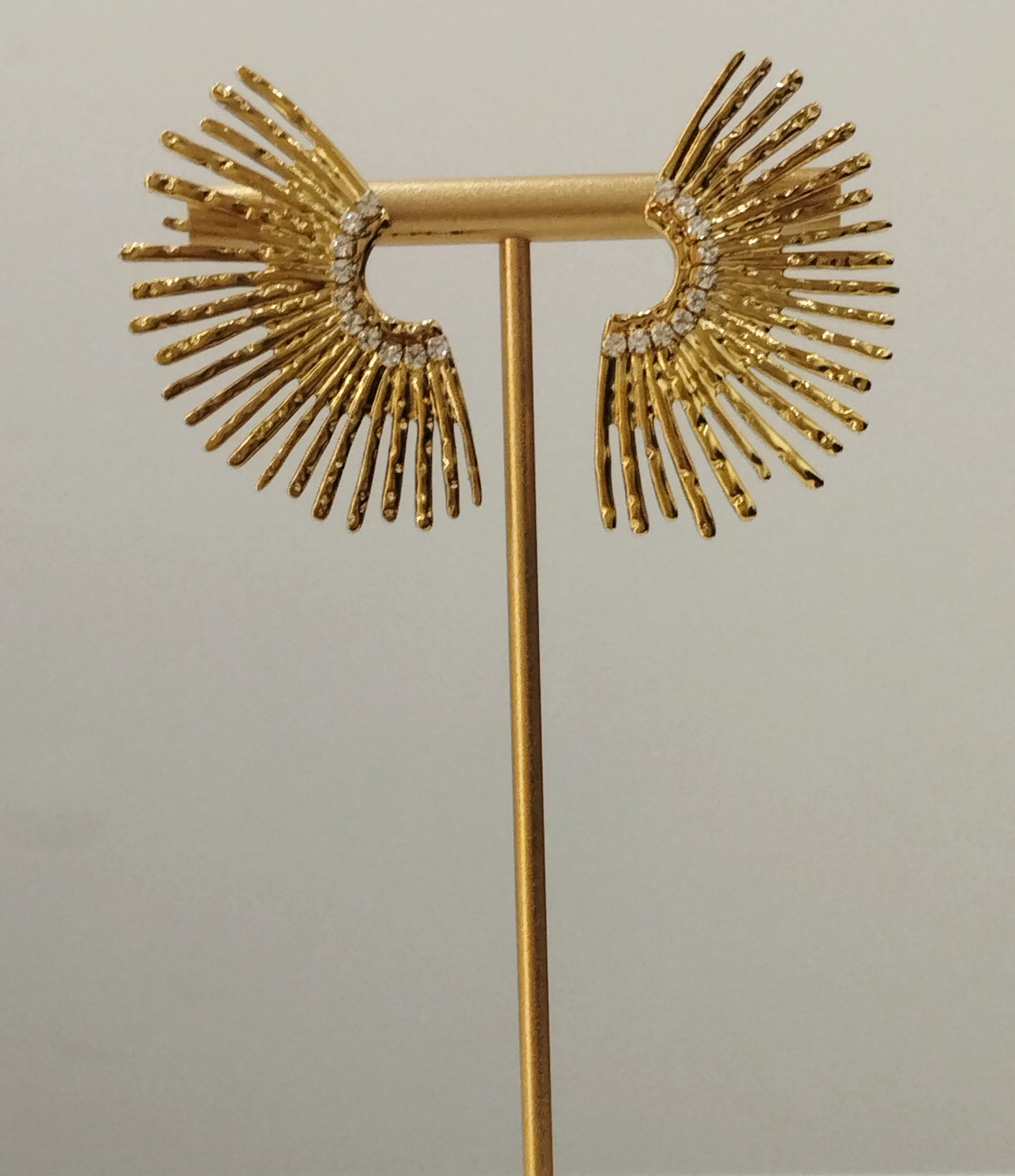 Γυναικεία Ατσάλινα Κρεμαστά Σκουλαρίκια | Women's Steel Dangle Earrings