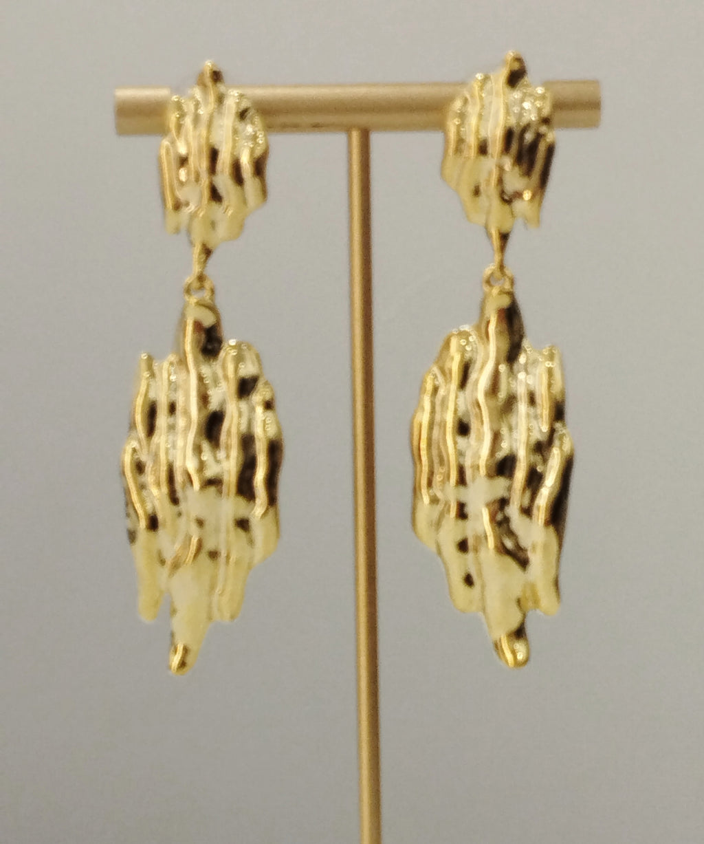 Γυναικεία Ατσάλινα Κρεμαστά Σκουλαρίκια | Women's Steel Dangle Earrings