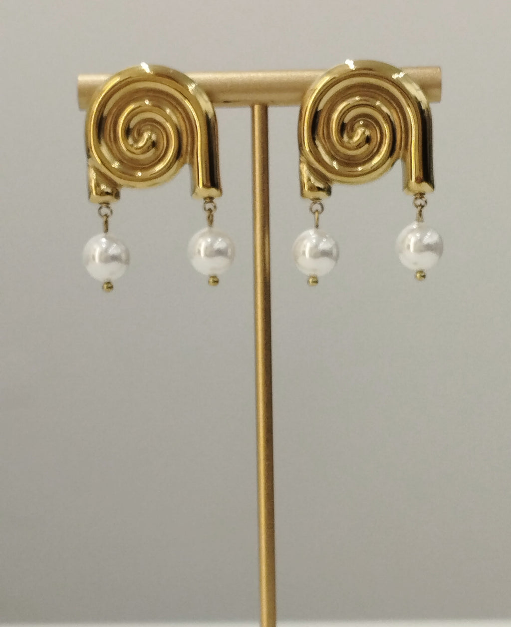 Γυναικεία Κρεμαστά Σκουλαρίκια | Women's Steel Dangle Earrings