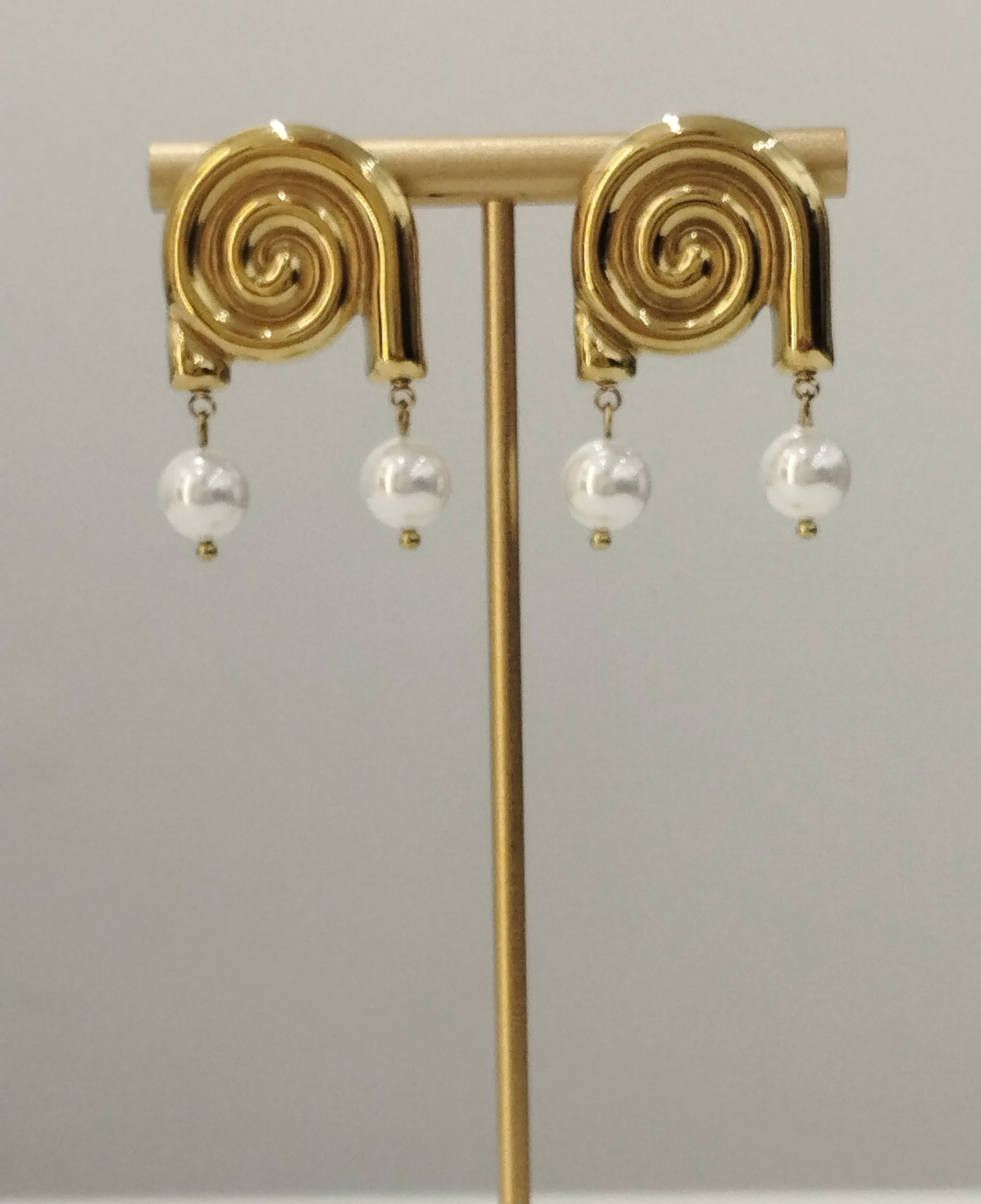 Γυναικεία Κρεμαστά Σκουλαρίκια | Women's Steel Dangle Earrings