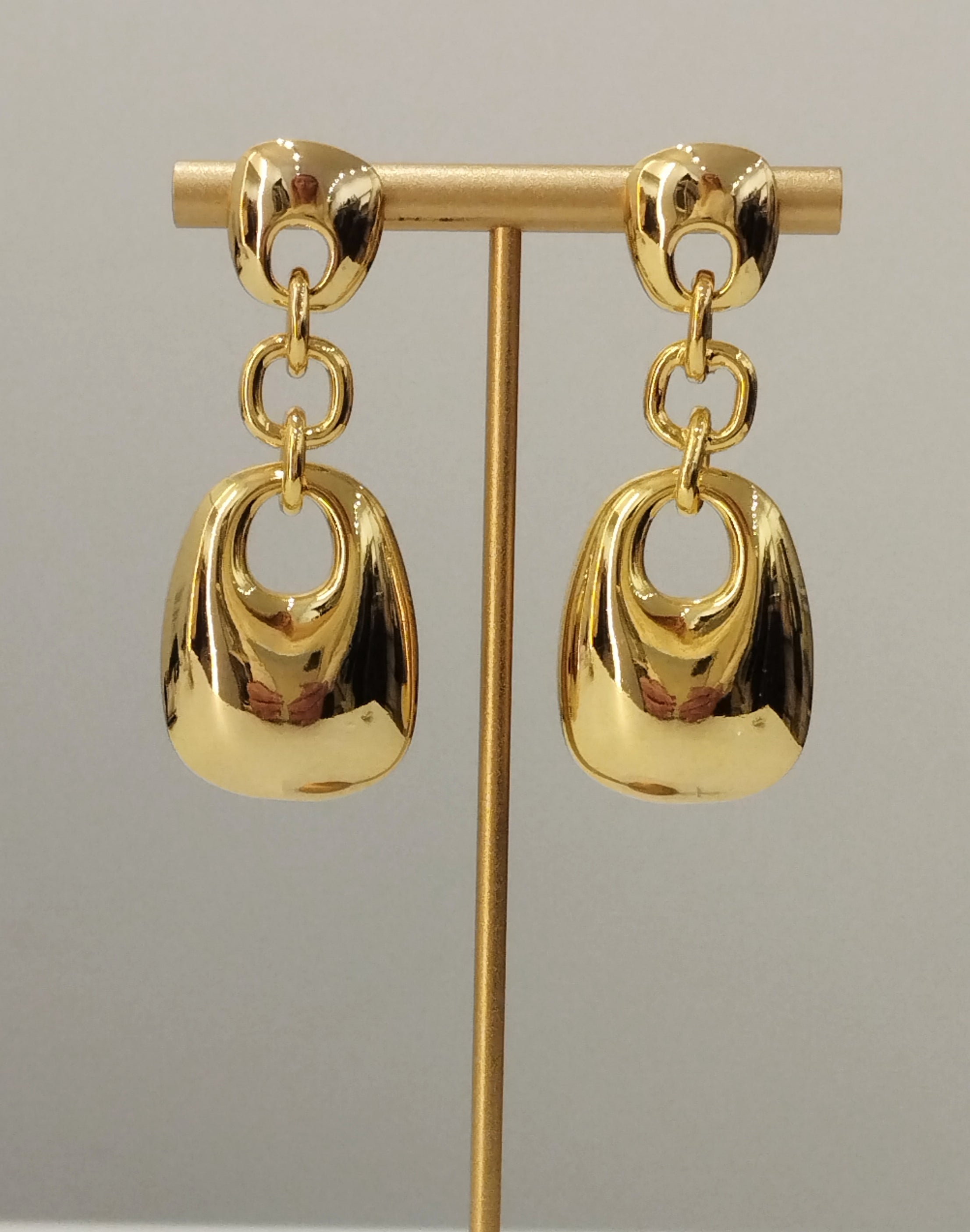 Γυναικεία Ατσάλινα Κρεμαστά Σκουλαρίκια | Women's Steel Dangle Earrings