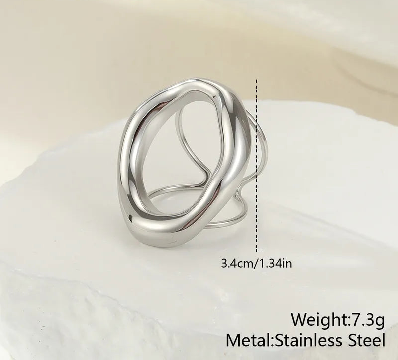 Γυναικείο Σετ Αλυσίδα λαιμού-Αλυσίδα χεριού-Δαχτυλίδι