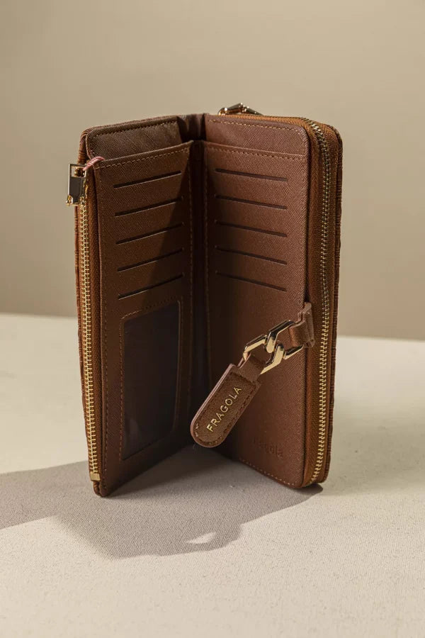 Μεσαίο πολυθέσιο γυναικείο πορτοφόλι - FRAGOLA