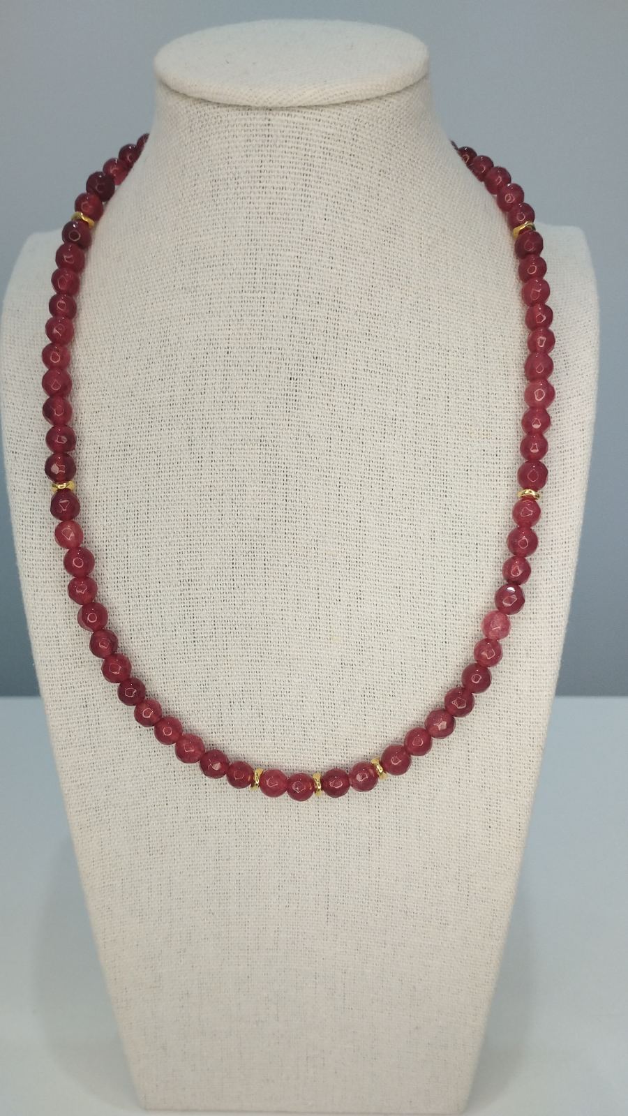 Χειροποίητο Κολιέ με Φυσικές Πέτρες Αχάτη