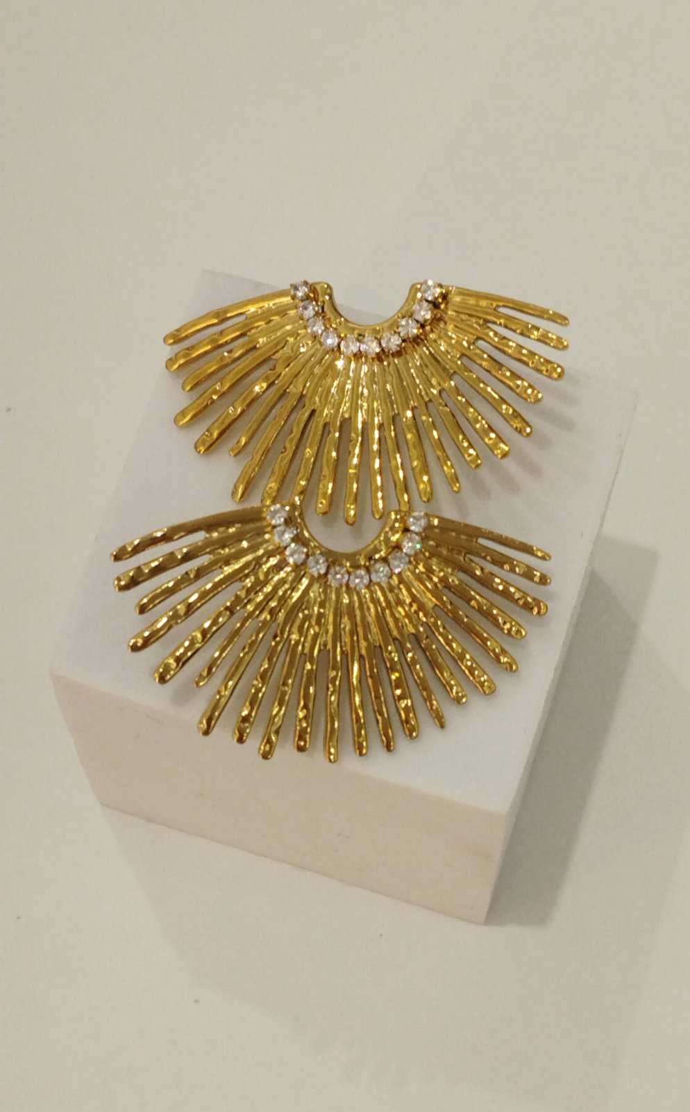 Γυναικεία Ατσάλινα Κρεμαστά Σκουλαρίκια | Women's Steel Dangle Earrings