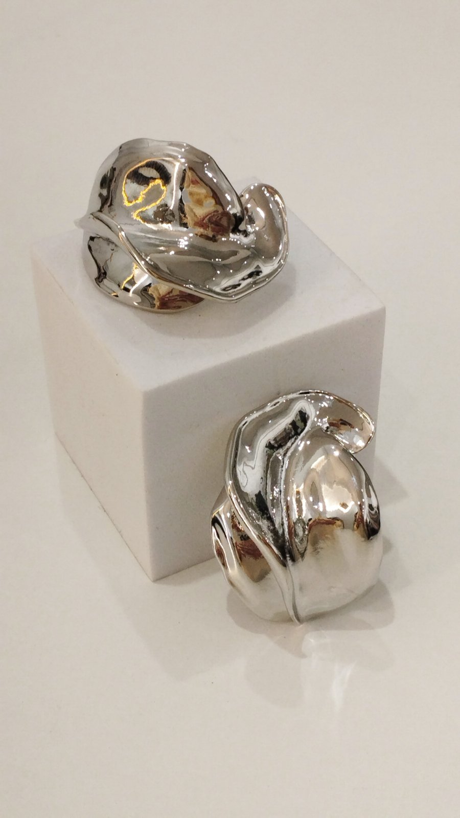 Γυναικεία Ατσάλινα Κρεμαστά Σκουλαρίκια | Women's Steel Dangle Earrings