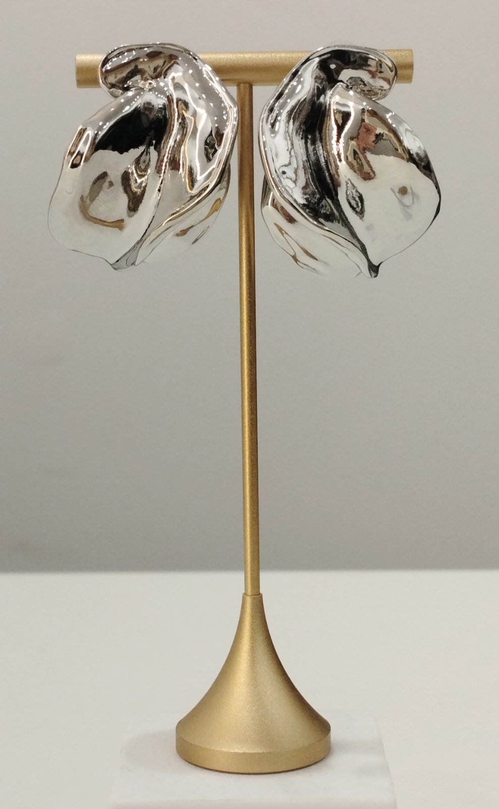 Γυναικεία Ατσάλινα Κρεμαστά Σκουλαρίκια | Women's Steel Dangle Earrings