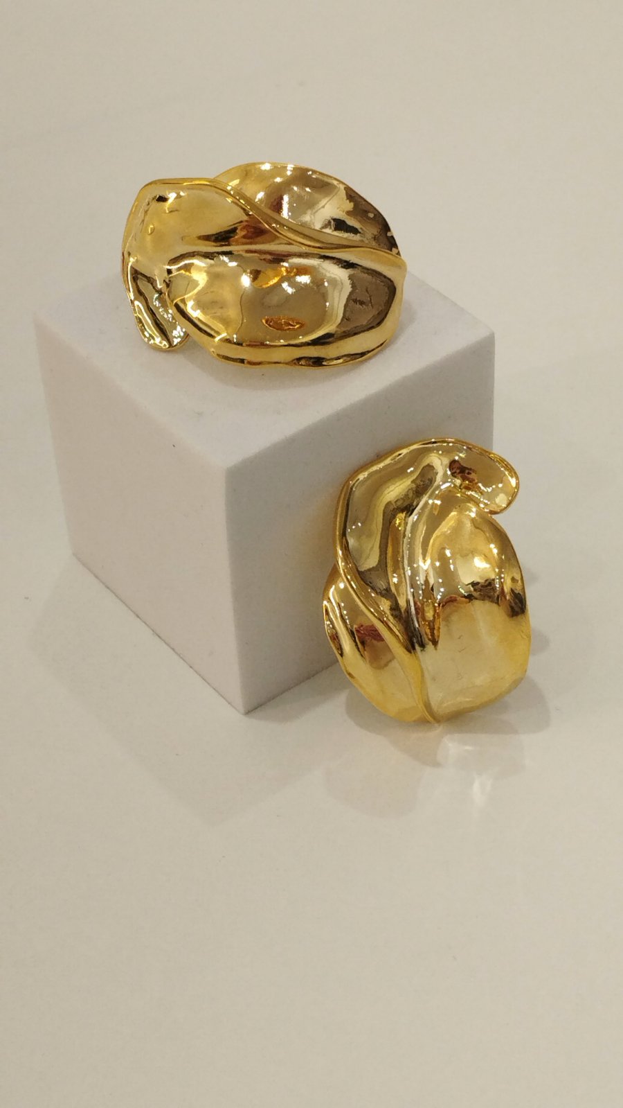 Γυναικεία Ατσάλινα Κρεμαστά Σκουλαρίκια | Women's Steel Dangle Earrings