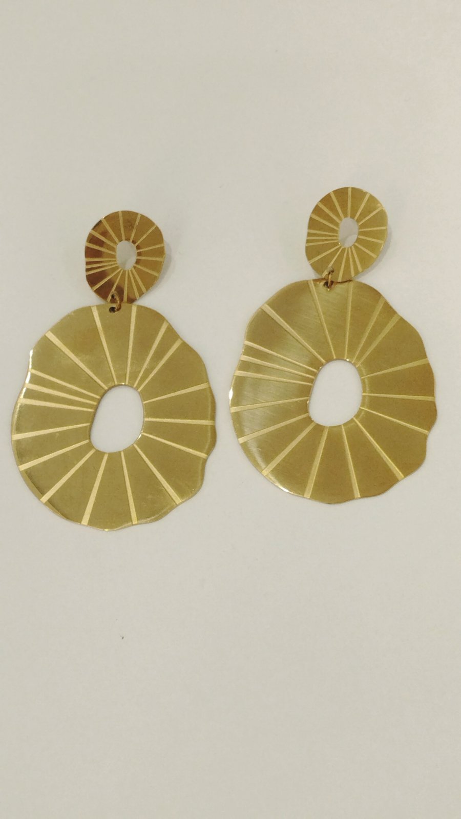 Γυναικεία Ατσάλινα Κρεμαστά Σκουλαρίκια | Women's Steel Dangle Earrings