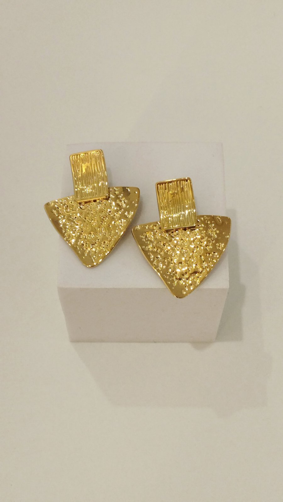 Σφυρήλατα Ατσάλινα Σκουλαρίκια | Hummered Stainless Steel Earrings