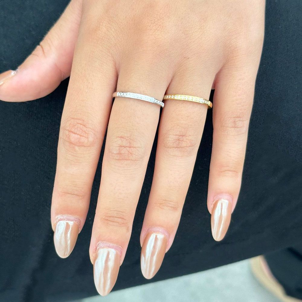 Γυναικείο Ατσάλινο Δαχτυλίδι Με Στρας – Woman’s Steel Ring