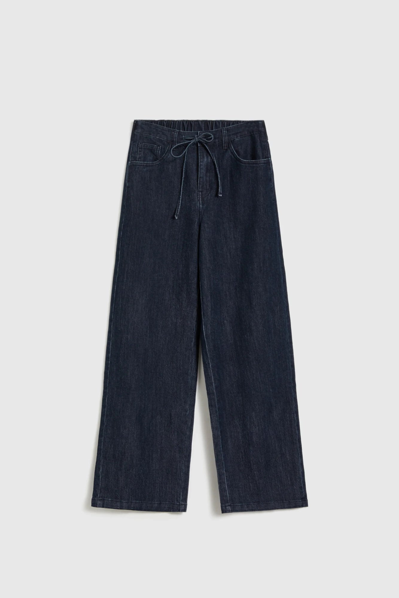 Γυναικείο Τζιν Παντελόνι σε Μπλε (Blue-Navy) με Ίσια Γραμμή