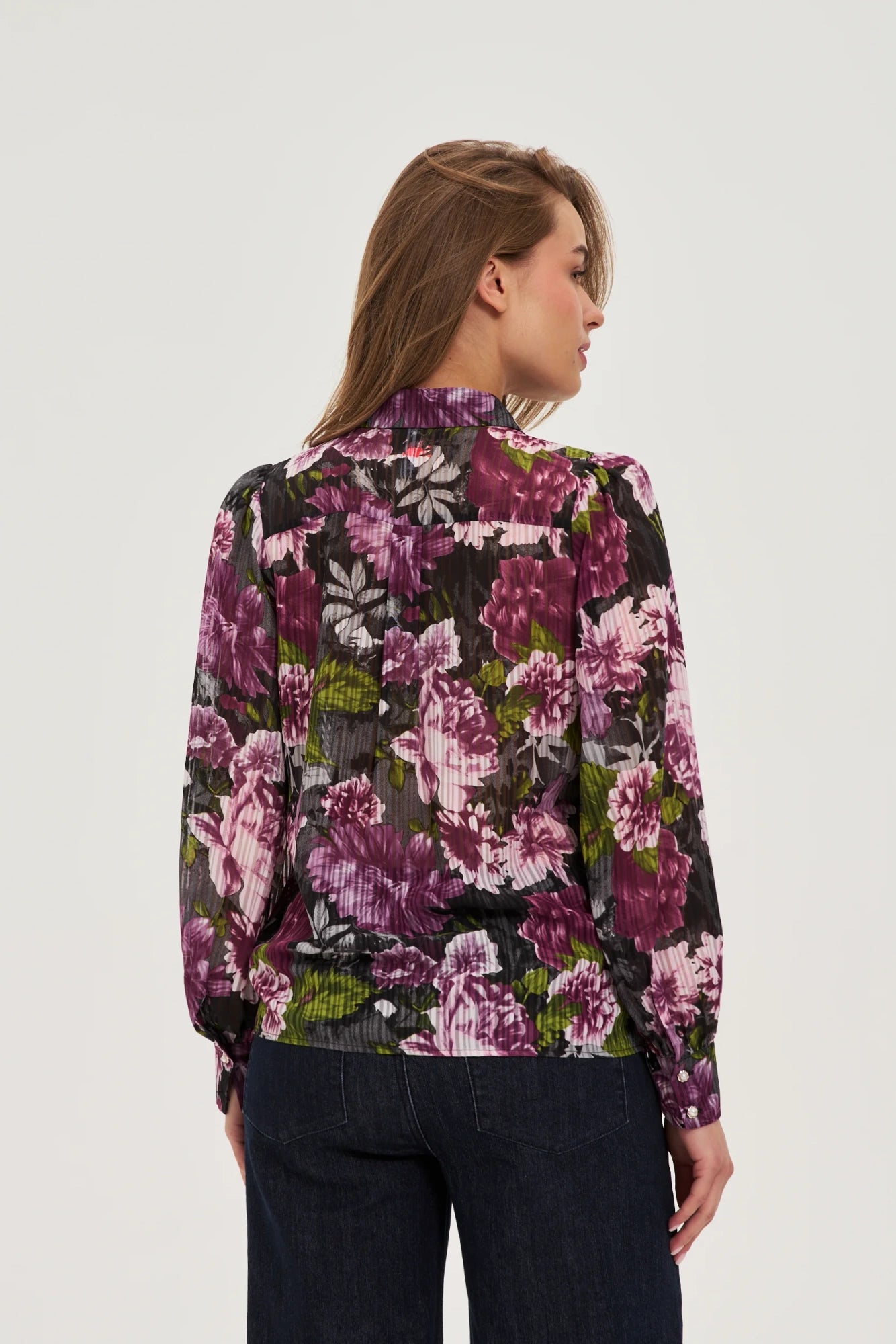 Πουκάμισο Γυναικείο Black-Floral