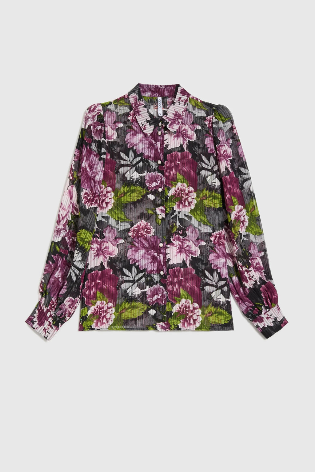 Πουκάμισο Γυναικείο Black-Floral