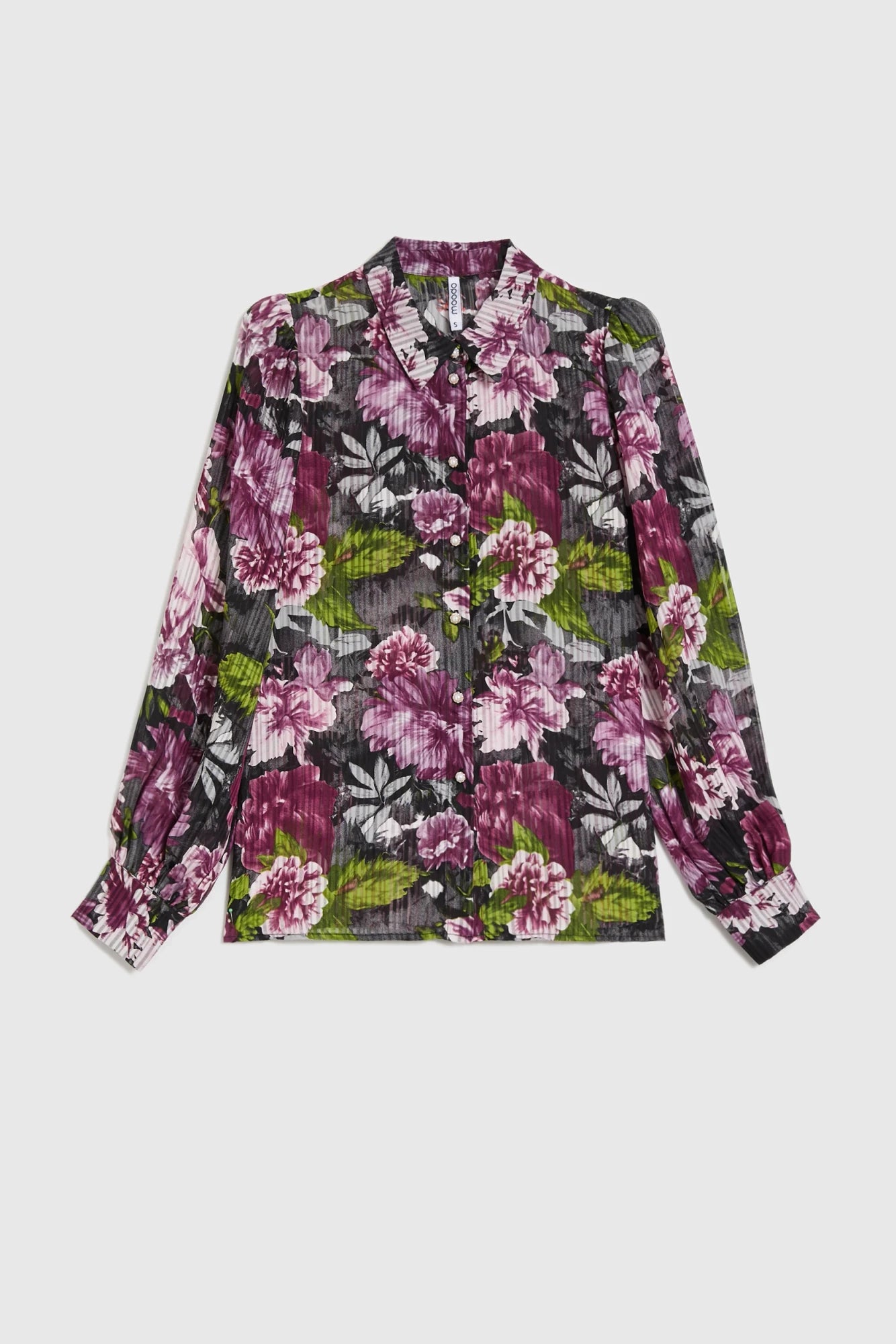 Πουκάμισο Γυναικείο Black-Floral