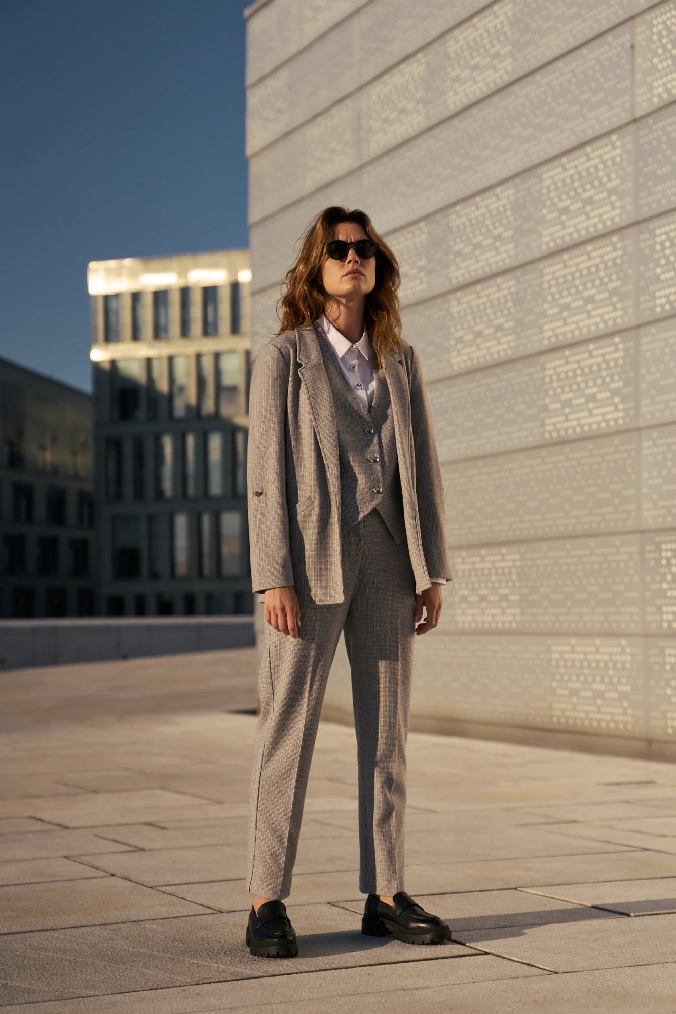 Σακάκι Γυναικείο Light Grey