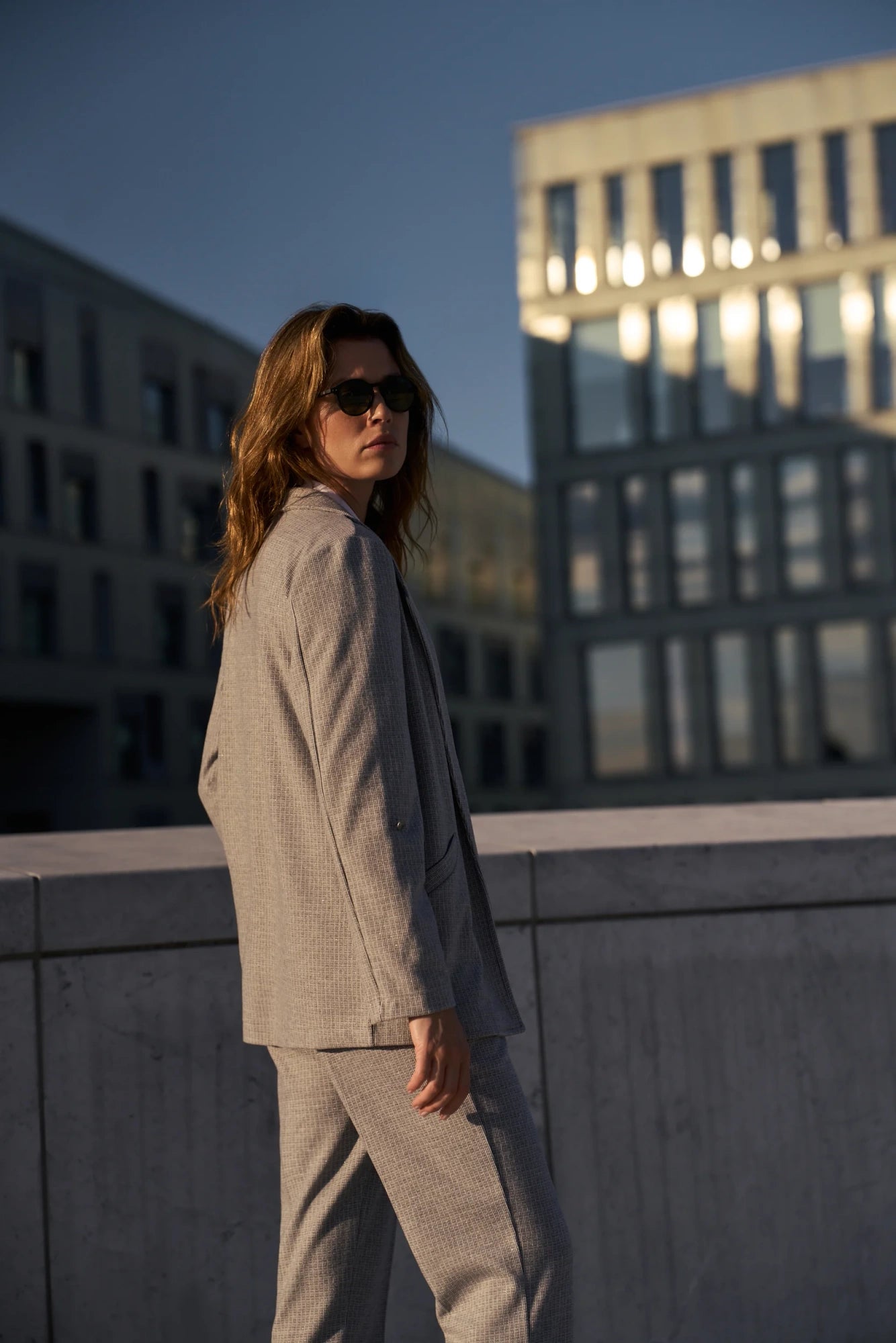 Σακάκι Γυναικείο Light Grey