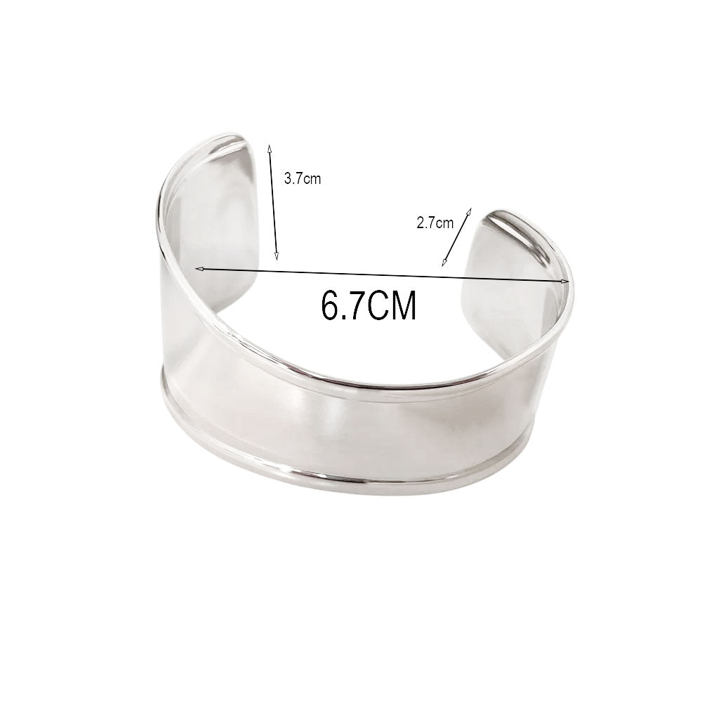 Γυναικείο Ατσάλινο Βραχιόλι Χειροπέδα -Women’s Steel Handcuff Bracelet