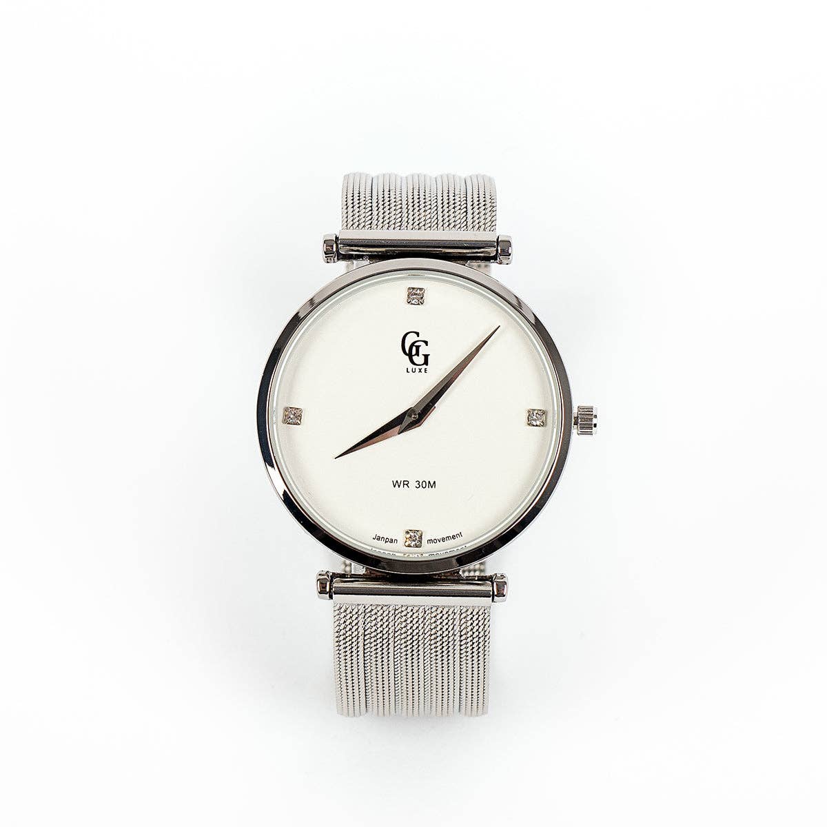 Ρολόι Athéna Silver – GG LUXE | Γυναικείο Ρολόι Quartz 30mm