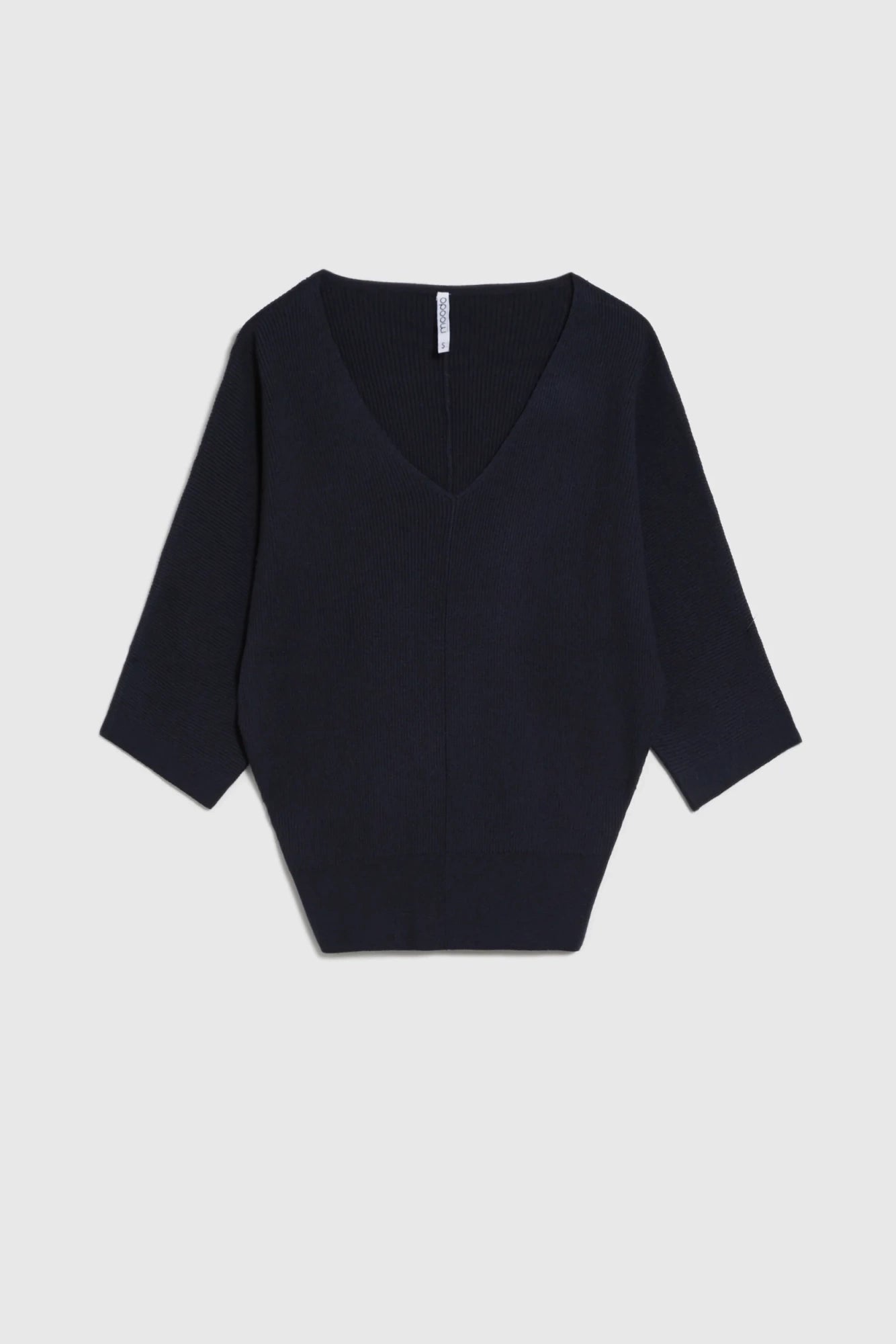 Πουλόβερ Γυναικείο Μανίκια 3/4 Navy - MOODO